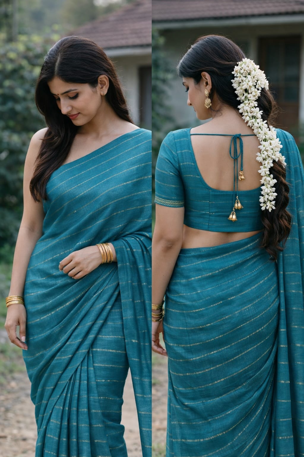 Vaidehi Classic Red Saree