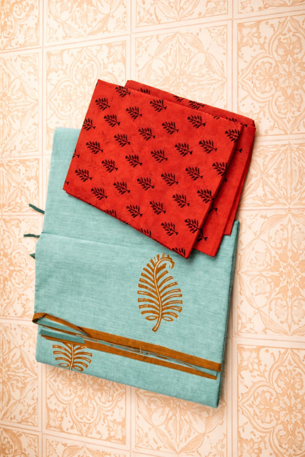 Block print cotton