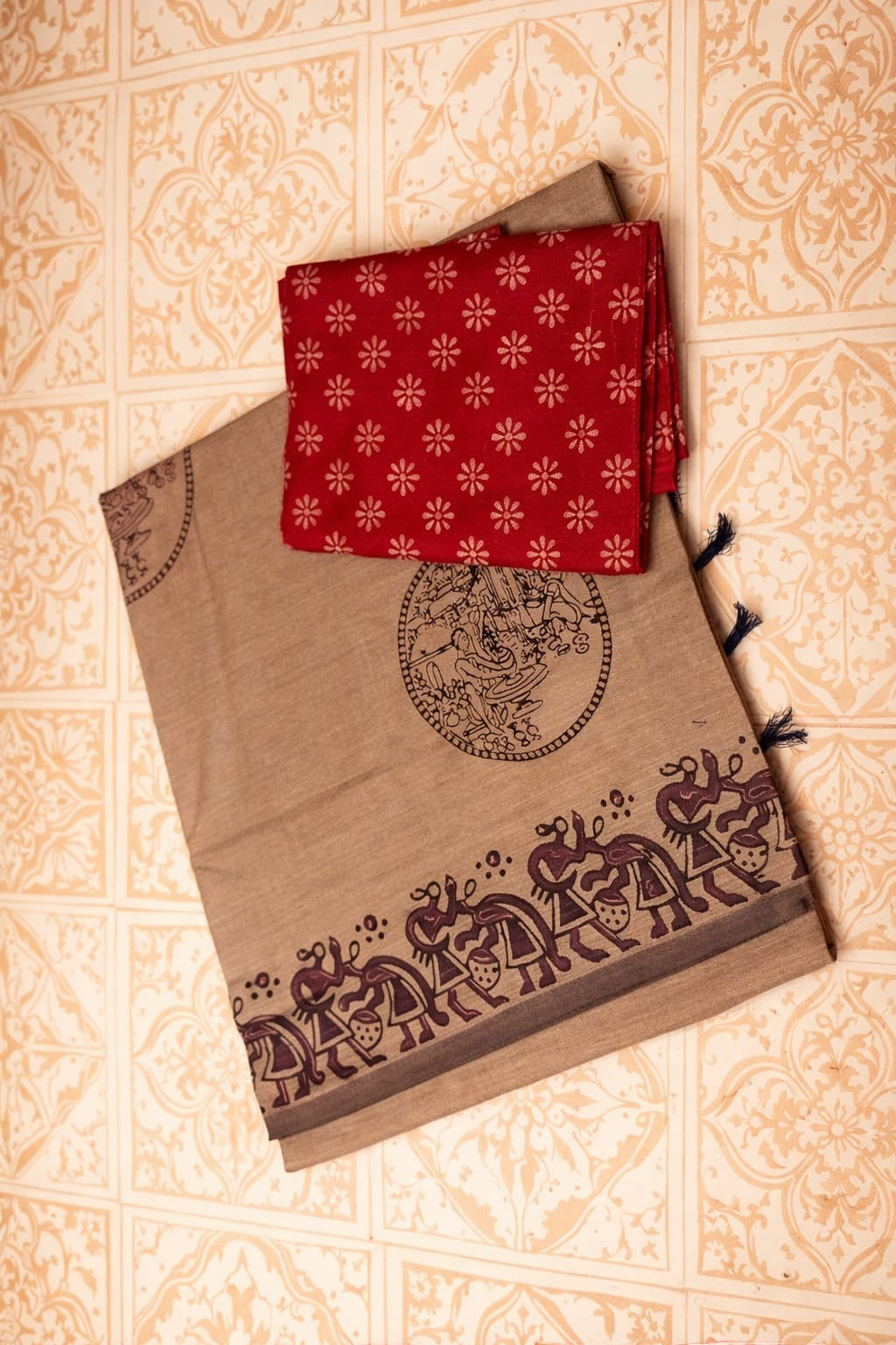 Block print cotton