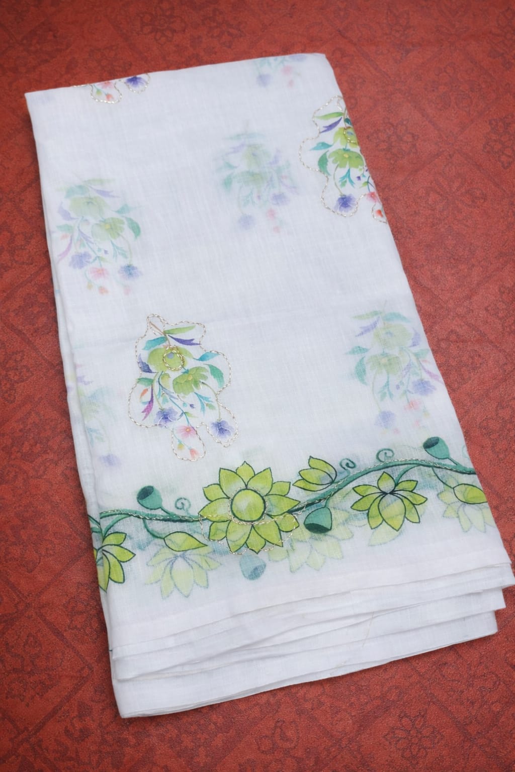 Fulwari cotton saree