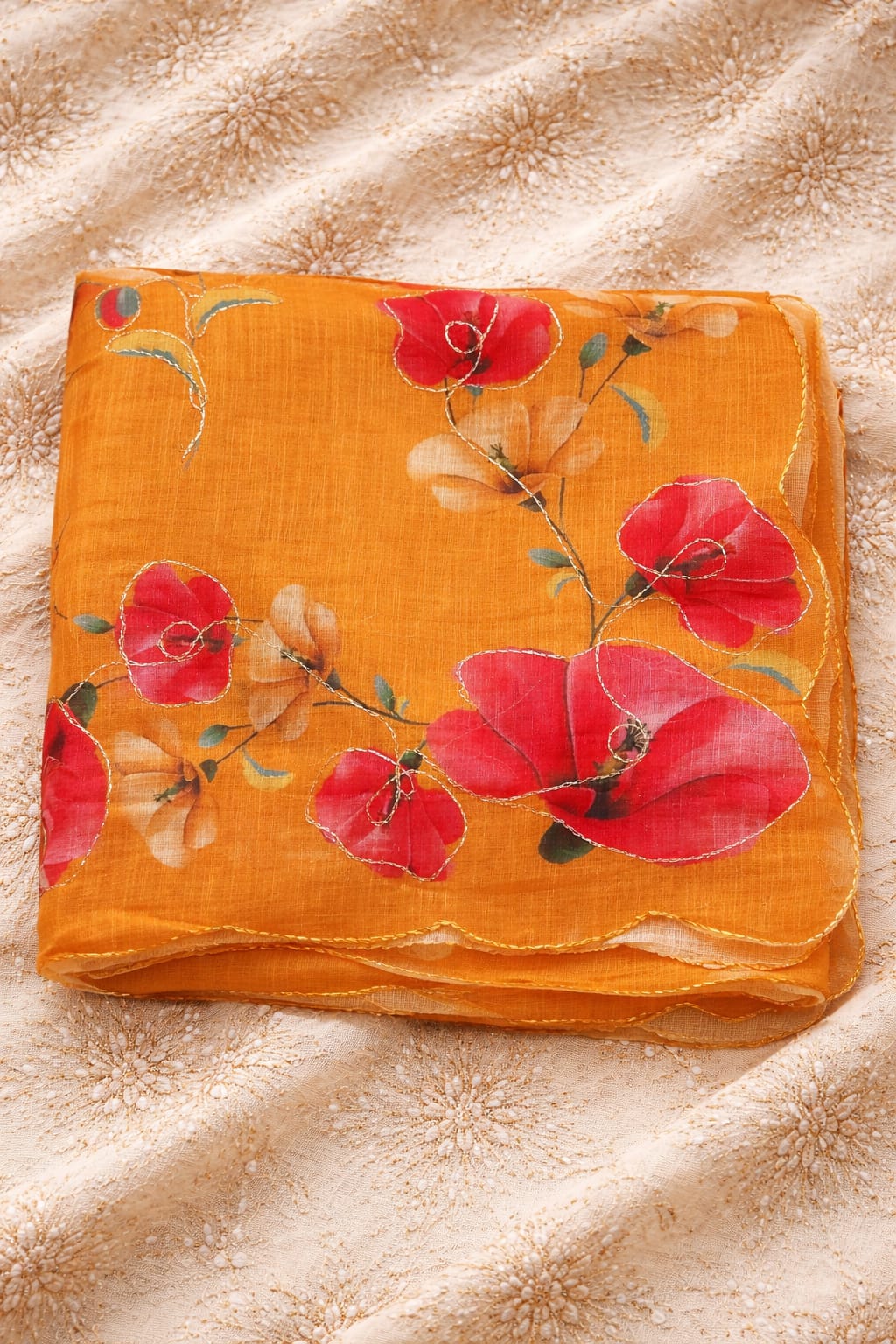 Fulwari cotton saree