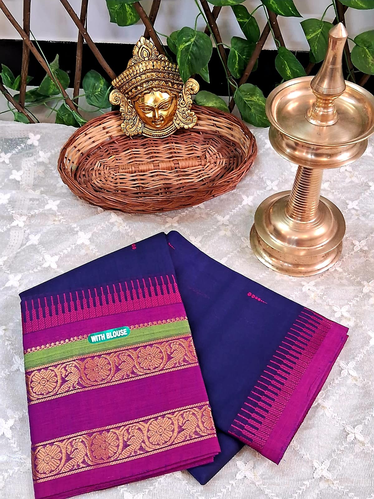Pure Kanchi cotton