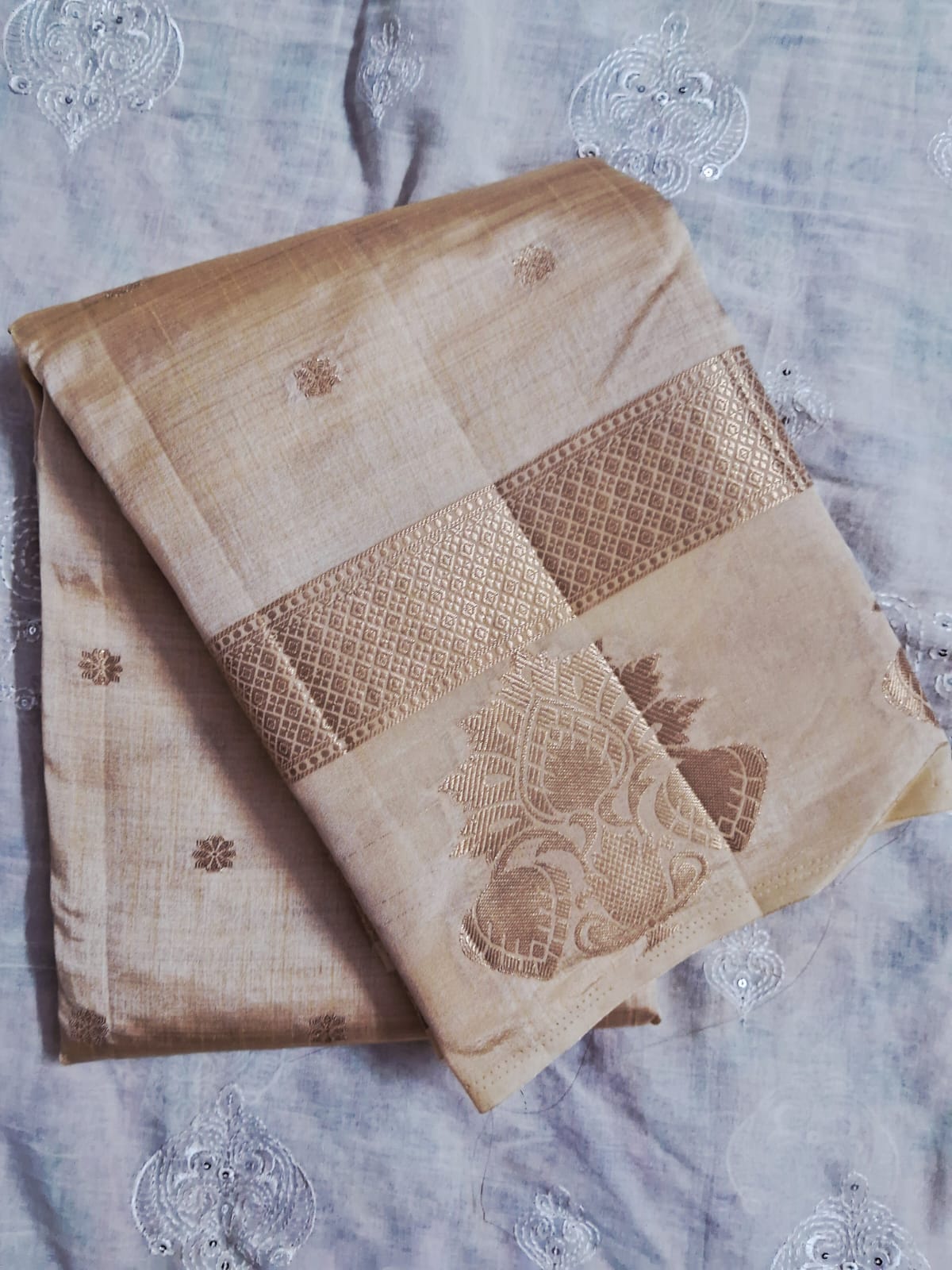 Semi Tussar Silk Saree