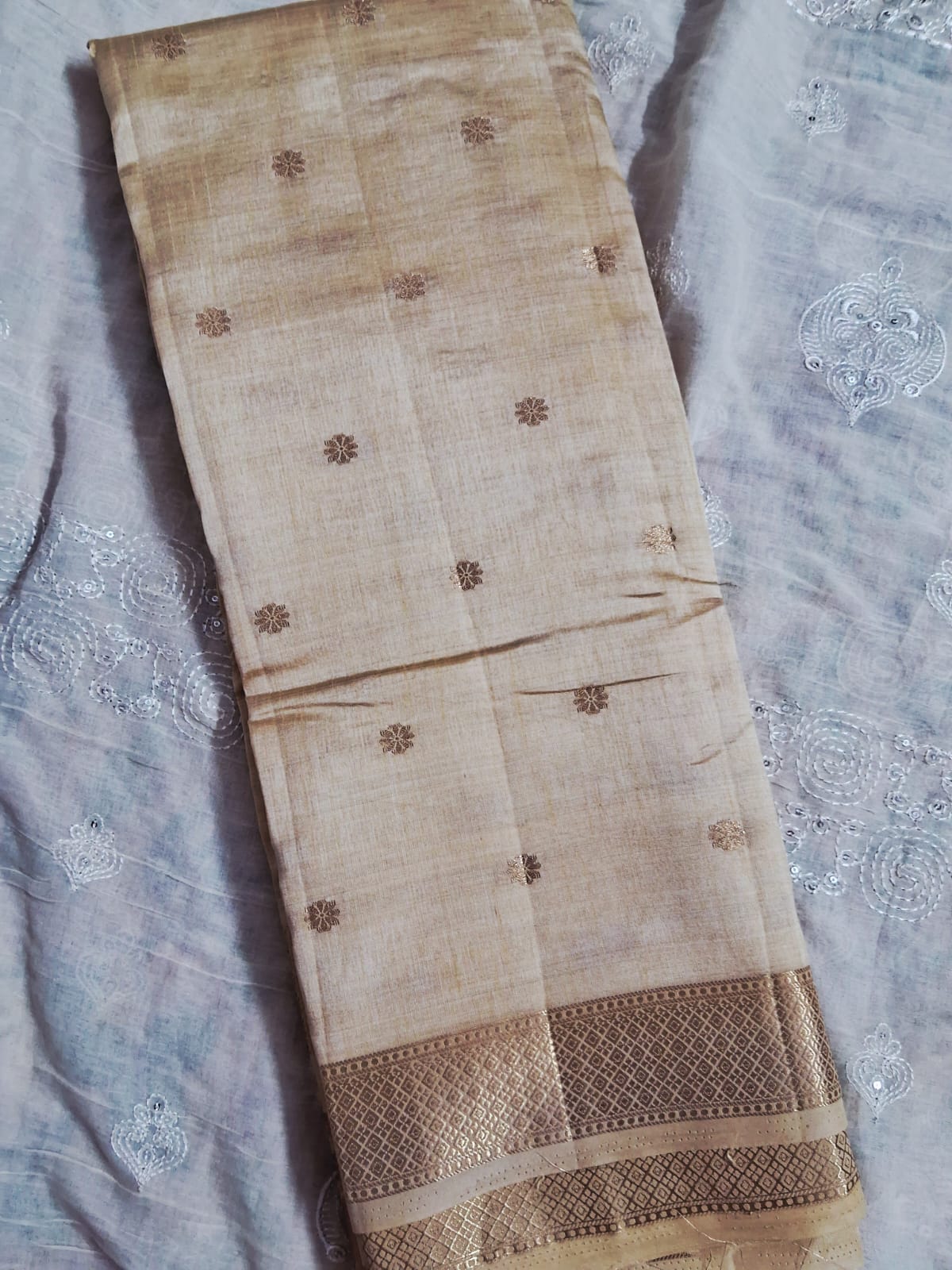 Semi Tussar Silk Saree