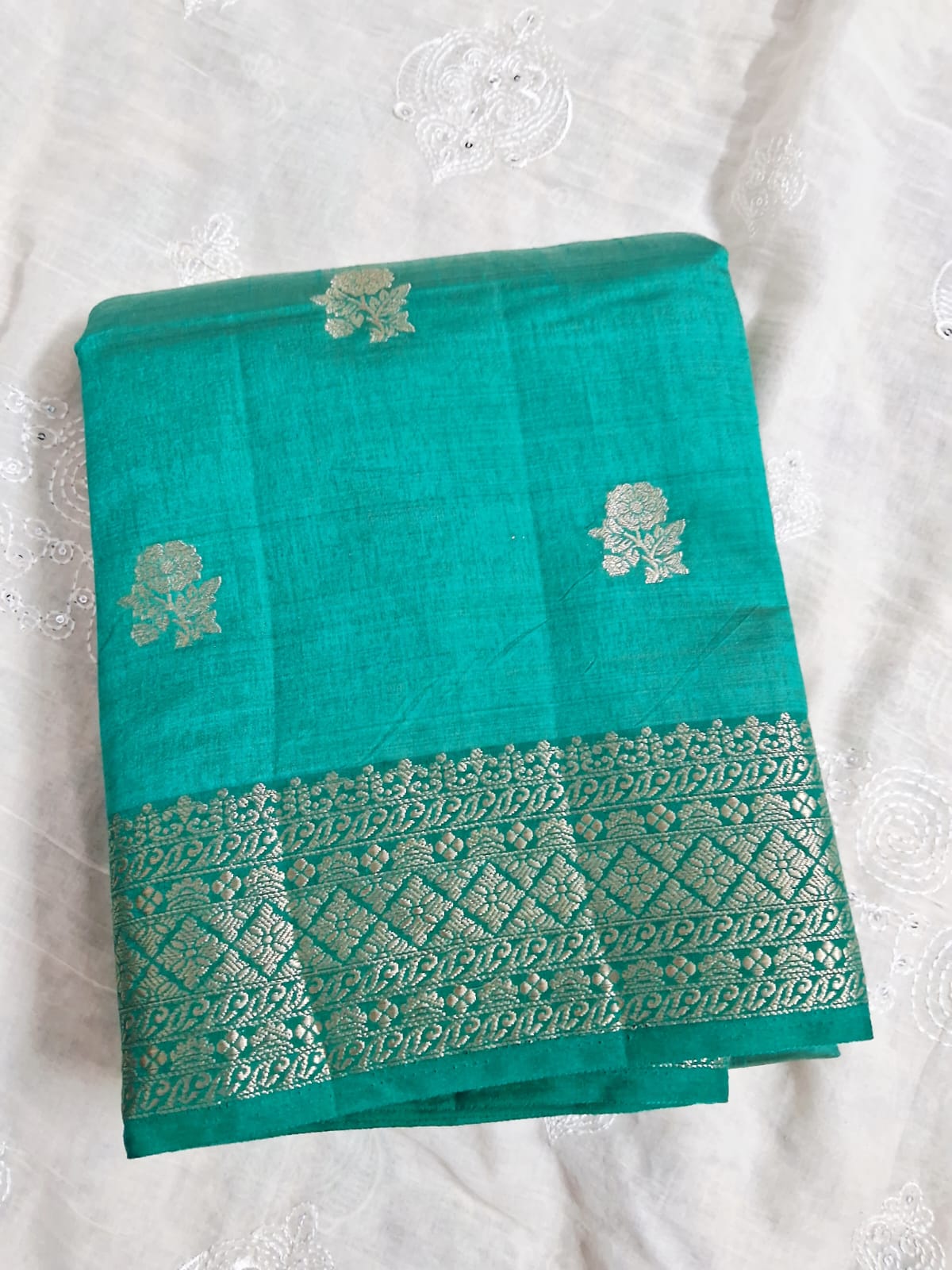 Semi Tussar silk saree