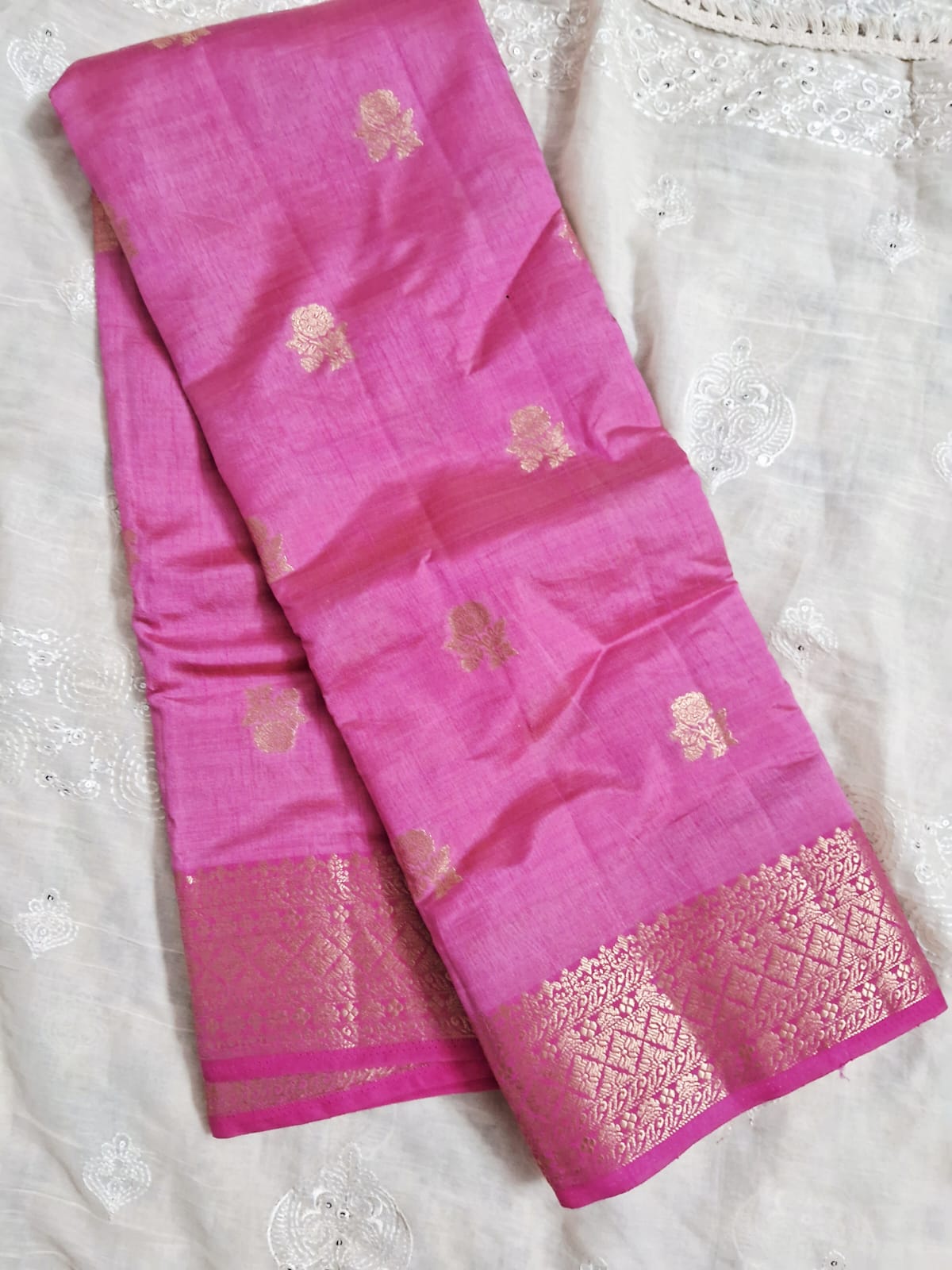 Semi Tussar Silk Saree