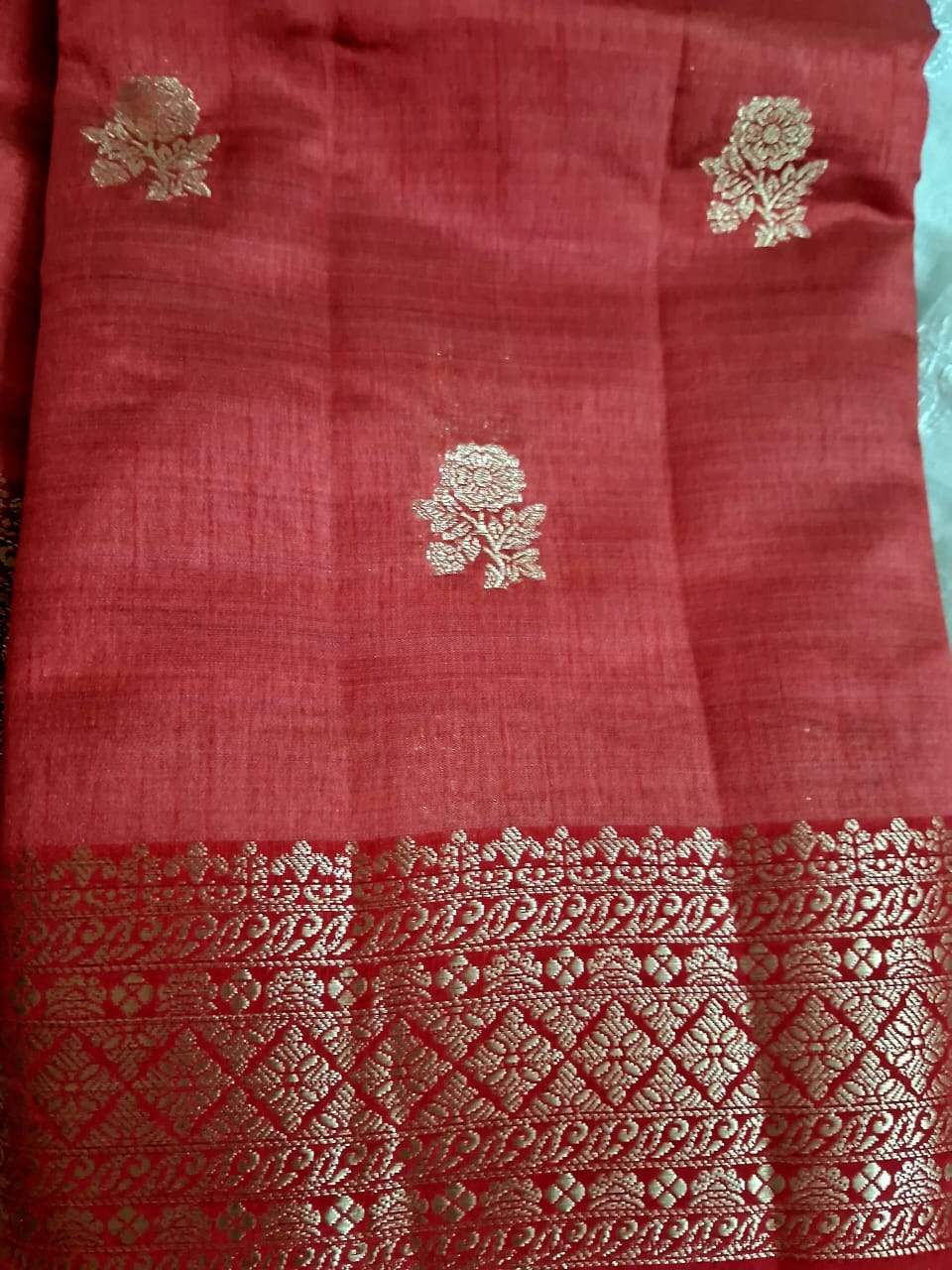 Semi Tussare Silk Saree