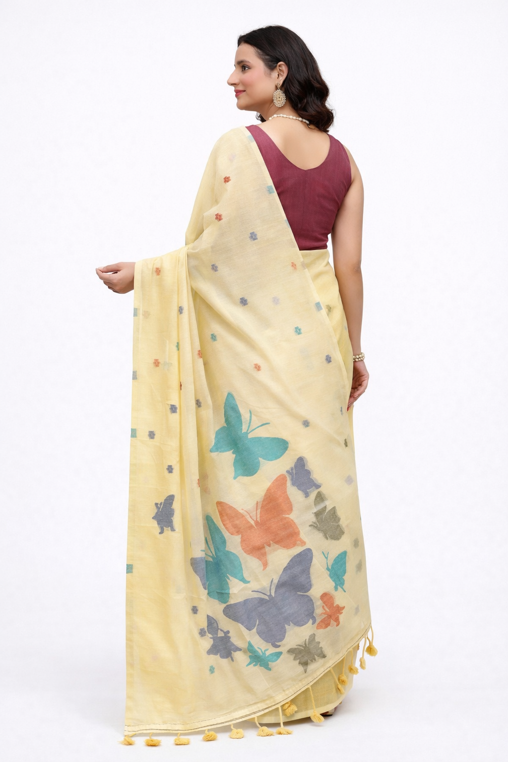 Butterfly mul cotton