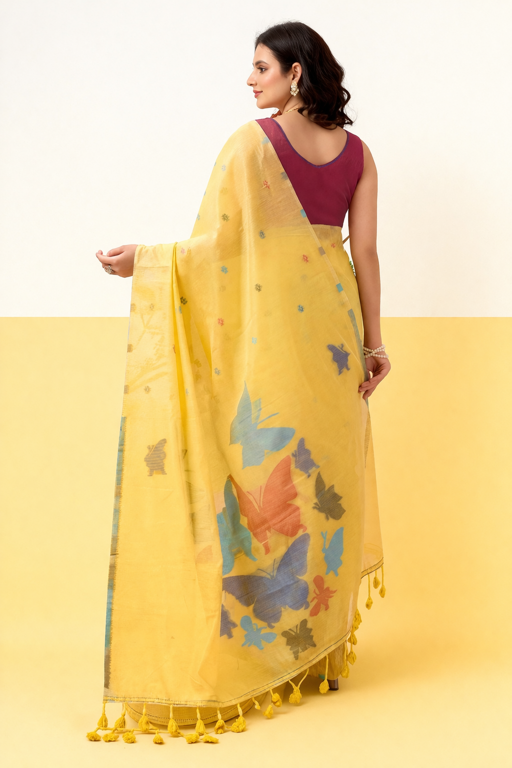 Butterfly Mul Cotton